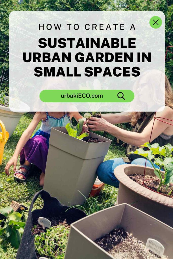 Sustainable Building Techniques For Small Spaces Reference: How To Create A Sustainable Urban Garden In Small Spaces